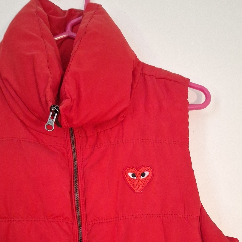 Red Puffer Vest